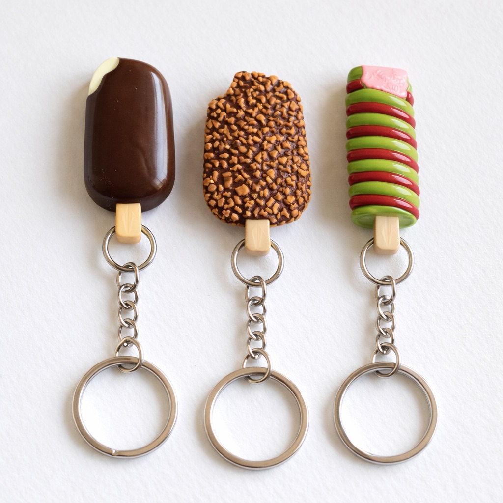 Streets Ice Cream — Resin Keychains